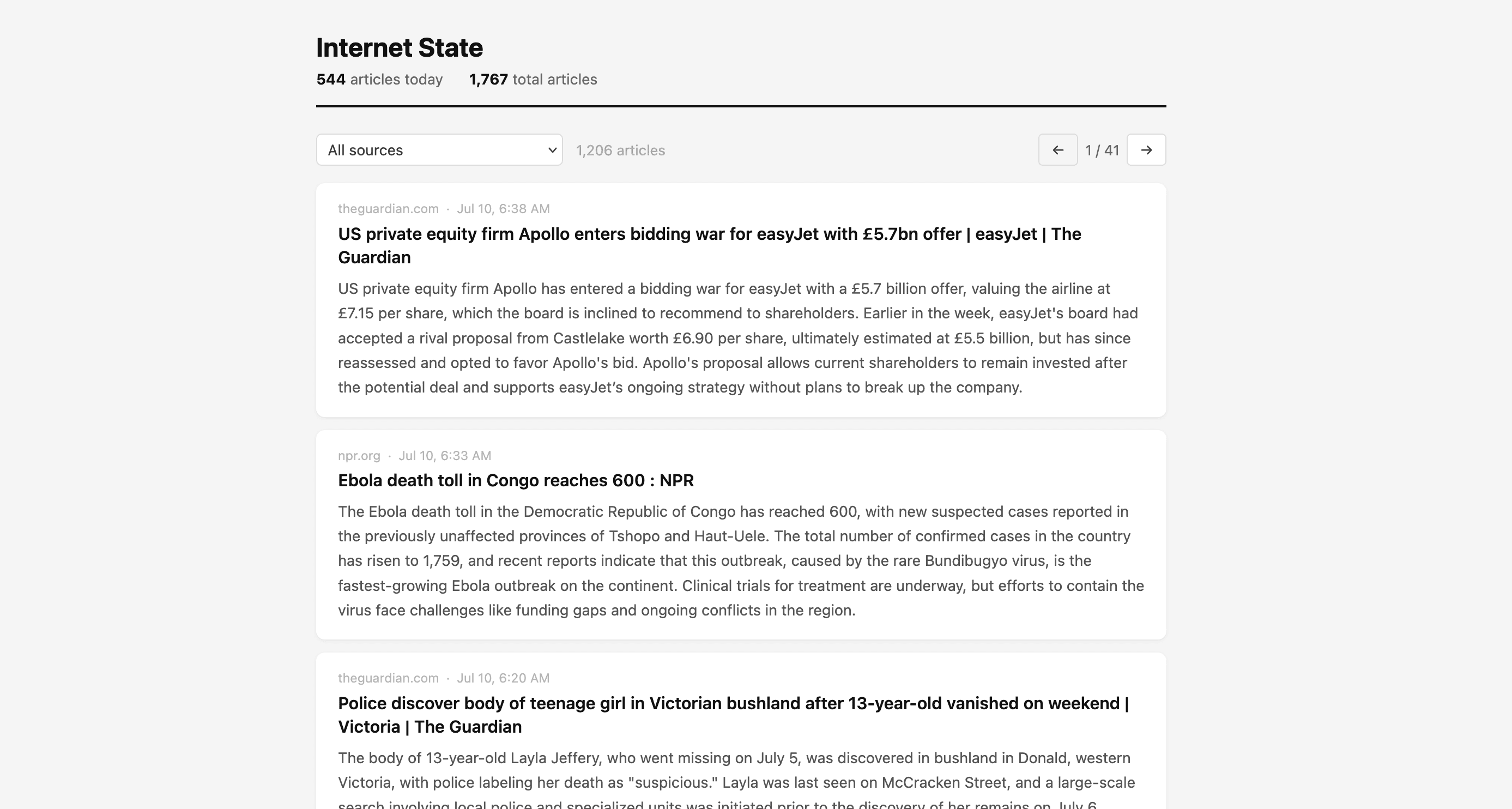 Internet State